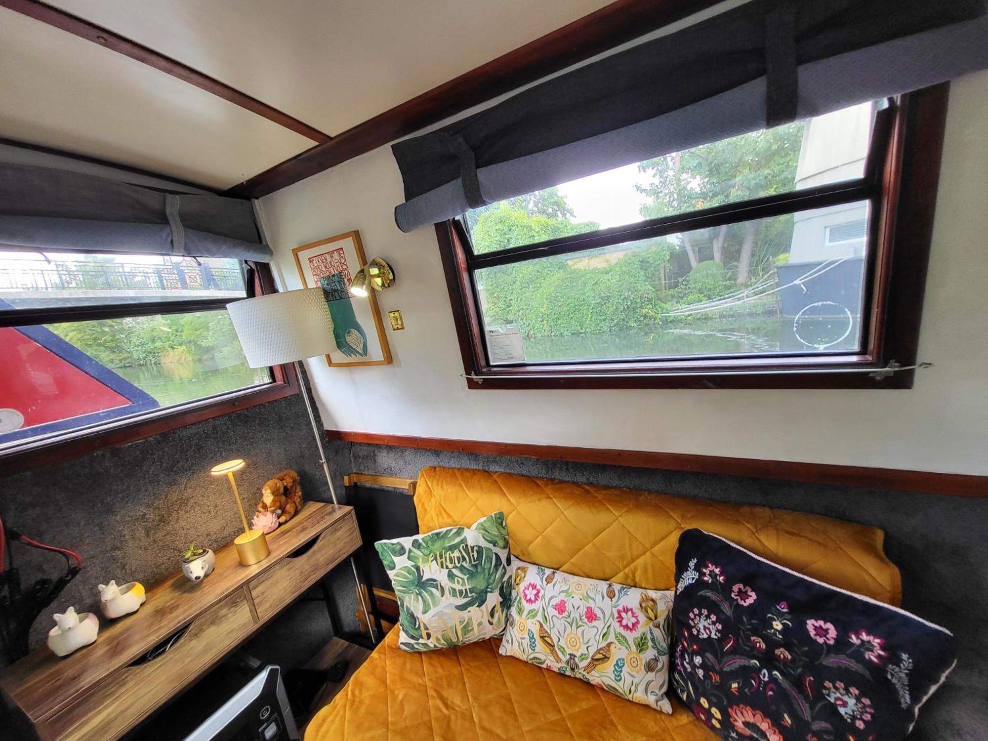 Comfy Canal Boat In Little Venice For Family & Friends Hotel London Eksteriør billede