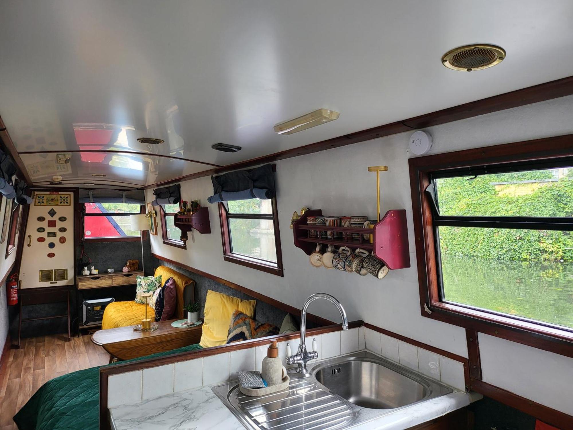 Comfy Canal Boat In Little Venice For Family & Friends Hotel London Eksteriør billede